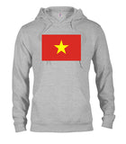 Camiseta de la bandera vietnamita