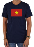 Camiseta de la bandera vietnamita