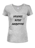 Violence settles everything T-Shirt