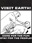 Visit Earth Alien Autopsy Kids T-Shirt