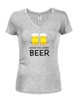 BIÈRE Juniors T-Shirt Col V