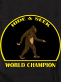 T-shirt Champion du monde de cache-cache