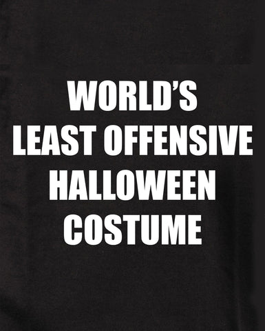 World's Least Offensive Halloween Costume Kids T-Shirt