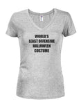 Camiseta de disfraz de Halloween menos ofensiva del mundo