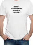 Camiseta de disfraz de Halloween menos ofensiva del mundo