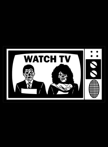 Watch TV Graphic T-Shirt