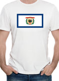 Camiseta de la bandera del estado de Virginia Occidental