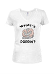 C'est quoi Poppin ? T-shirt col V junior