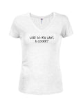 Qu'est-ce que tu veux, un cookie ? T-shirt col V junior