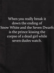The ending of Snow White and the Seven Dwarfs T-Shirt