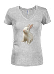 White Rabbit Juniors V Neck T-Shirt