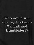 Who would win in a fight between Gandalf and Dumbledore? Kids T-Shirt