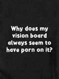 Pourquoi mon tableau de vision a-t-il toujours un T-shirt porno