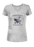 Why do they call Asteroids Asteroids? Juniors V Neck T-Shirt