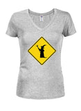 Wizard Crossing Juniors V Neck T-Shirt