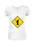 Wizard Crossing Juniors V Neck T-Shirt