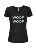 Woof Woof Juniors V Neck T-Shirt