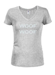 Woof Woof Juniors V Neck T-Shirt