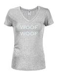 Woof Woof Juniors V Neck T-Shirt