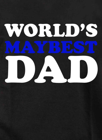 El mejor papá del mundo Camiseta para niños