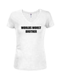 T-shirt Le pire frère du monde