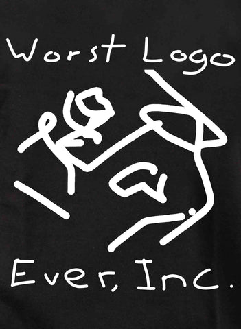 T-shirt Le pire logo de tous les temps, Inc