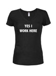 Camiseta Sí, trabajo aquí