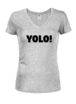 YOLO! T-shirt col V junior