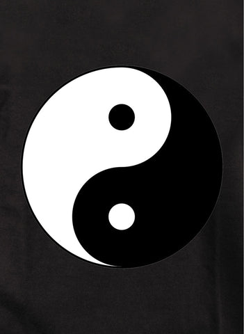 Camiseta con símbolo de Yin Yang