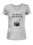 You Dim Sum Juniors V Neck T-Shirt