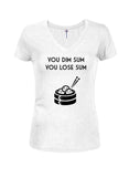 You Dim Sum Juniors V Neck T-Shirt