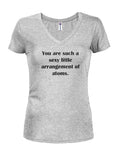 You are such a sexy little arrangement of atoms Juniors V Neck T-Shirt