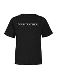 T-shirt pour tout-petits avec texte personnalisé - Vous choisissez le texte