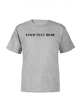 Camiseta infantil con texto personalizado: tú eliges el texto