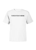 T-shirt pour tout-petits avec texte personnalisé - Vous choisissez le texte