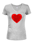 T-shirt Votre rue est labourée le jour de la Saint-Valentin