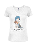 Zodiac Aquarius Juniors Camiseta con cuello en V