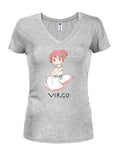 Zodiac Vierge Juniors T-shirt col en V