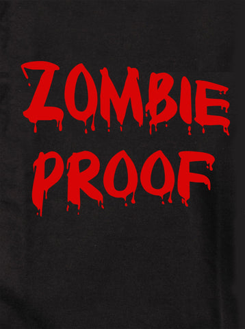 Zombie Proof T-Shirt - Five Dollar Tee Shirts