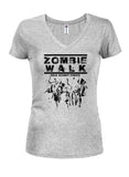 Zombie Walk T-shirt à col en V pour juniors