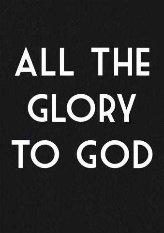 All The Glory To God Kids T-Shirt