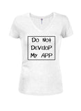 Mon application Juniors T-shirt à col en V