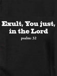 Camiseta Exult You Just in The Lord