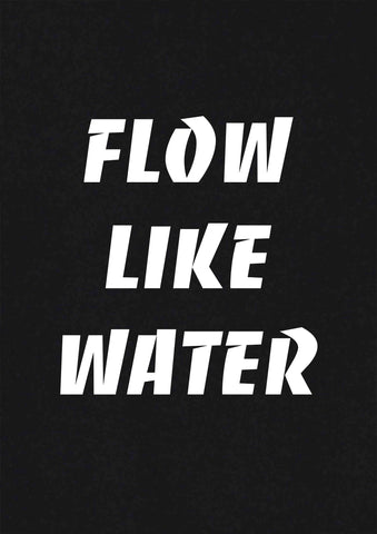 Camiseta Fluir como agua