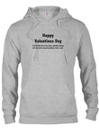 T-shirt Joyeuse Saint Valentin