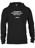 Je célèbre la Saint-Valentin en solo de style han T-Shirt