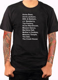 Bay Area Rave Locations T-Shirt - Five Dollar Tee Shirts