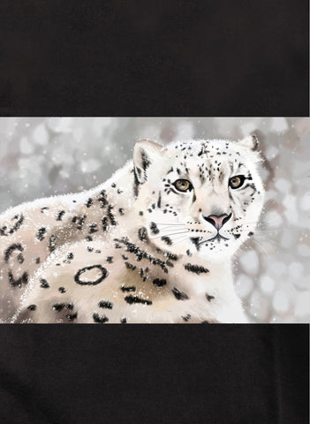 Leopardo de las nieves Camiseta para niños