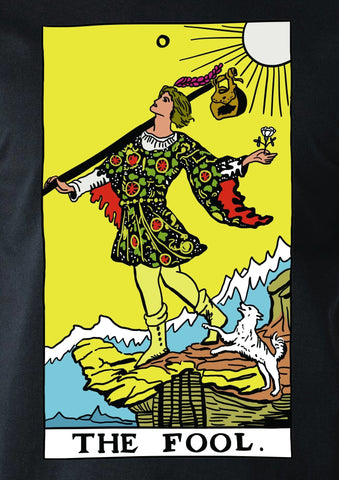 Tarot Card - the Fool T-Shirt - Five Dollar Tee Shirts