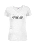 There’s nothing wrong with drinking at 11am Juniors V Neck T-Shirt